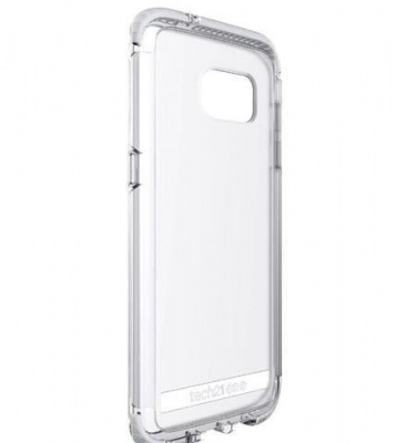 Photo of Samsung Galaxy S7 Edge Evo Frame Tech21-Clear/White