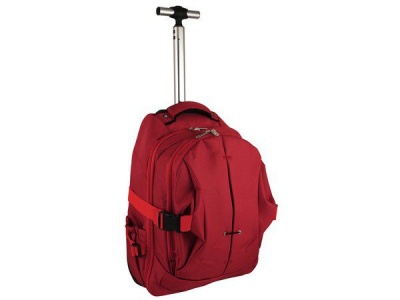 Photo of Marco Trolley Laptop Backpack - Red