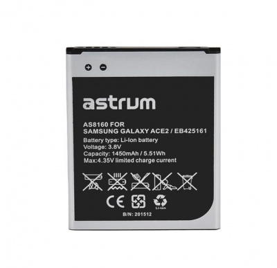 Photo of Samsung Astrum Replacement Battery for Galaxy Ace 2 / EB425161 - AS8160