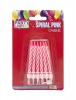 Party with Us Birthday Candles in Pink Photo