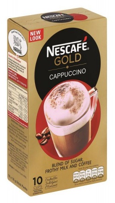 Photo of Nestl NESCAFÉ GOLD Cappuccino Original Instant Coffee 10 x 18g pack