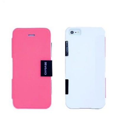 Photo of iPhone 5/5S/SE Karapace Sider Elli Capdase - Pink/White