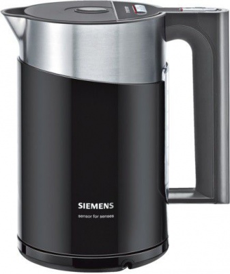Photo of Siemens - 1.5 Litre Sensor for Senses Cordless Water Kettle - Black