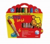 Giotto Be-Be 6 Super Large Colour Pencils Photo