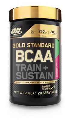 Photo of Optimum Nutrition Gold Standard BCAA 266g - Strawberry Kiwi