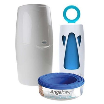 Photo of Angelcare Nappy Bin and Dispenser Combo