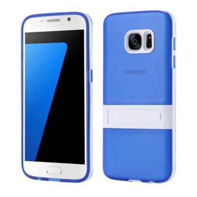 Photo of Samsung Soft TPU Case with Kickstand Galaxy S7 - Blue