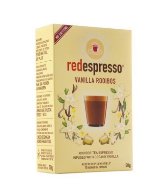 Photo of red espresso - 10 Vanilla Rooibos Nespresso compatible capsules