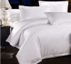 Chic Linen Luxurious Egyptian Cotton Duvet Cover Set - White Photo