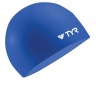 TYR Wrinkle Free Silicone Swimming Cap - Navy Photo