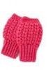 Crochet Hand Warmers for Women - Girly Pink Photo