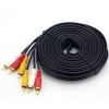 3 RCA Male to 3 RCA Male 10M AV RCA Cable Photo
