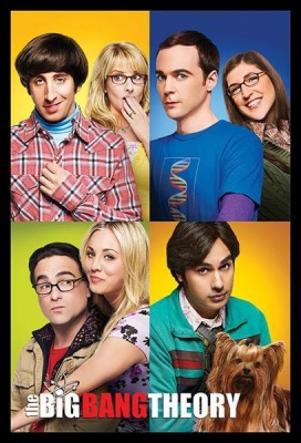 Photo of Big Bang Theory - Blocks with Black Frame