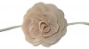 Detailed Rose Headband - Tan Photo