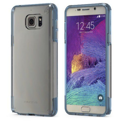 Photo of Samsung Puregear Galaxy Note 5 Slim Shell Pro - Clear & Blue