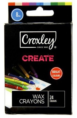 Photo of Croxley Croxely Create 8mm Wax Crayons