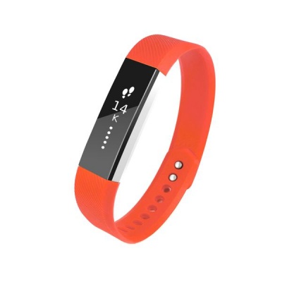 Photo of Tuff Luv Tuff-luv Silicone Strap for the FitBit Alta Size Small - Light Red/Coral