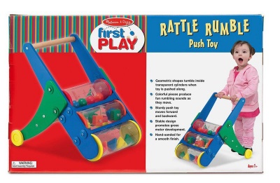 Photo of Melissa & Doug Rattle Rumble Push Toy