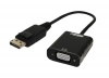 Gizzu Display Port To VGA Adapter - Black Photo