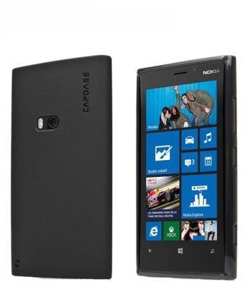 Photo of Nokia Capdase Soft Jacket for Lumia 920 - Solid Black