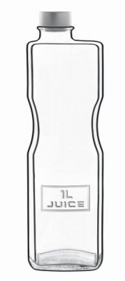 Photo of Luigi Bormioli - 1 Litre Optima Glass Juice Bottle