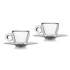 Luigi Bormioli Thermic Espresso Cup & Saucer - 2 Pack Photo