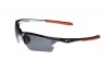 Lentes & Marcos "Ciudad Lineal" Polarised White & Orange Sports Sunglasses Photo