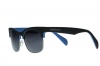 Lentes & Marcos "Sevilla" UV400 Black & Blue Clubmaster Sunglasses Photo