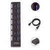 Exemplary 7 Port USB 3.0 Hub Photo
