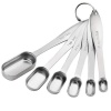 Heavy Duty Stainless Steel Metal Measuring Spoons Photo
