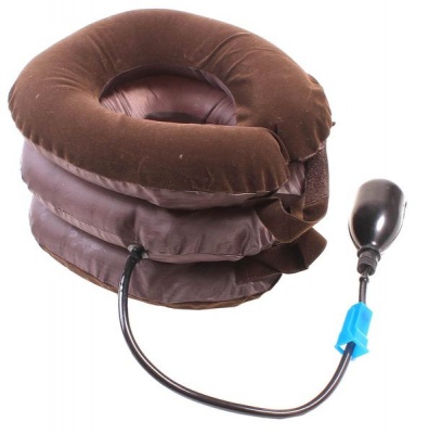 Photo of Inflatable Neck Traction Device - Brown