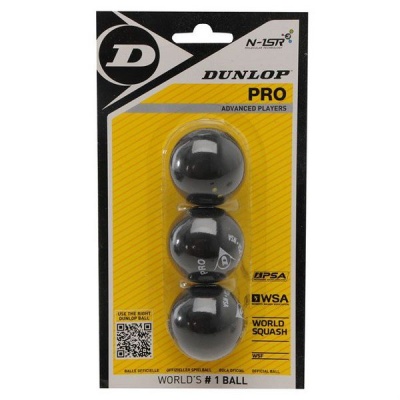 Photo of Dunlop Sport Dunlop Pro Squash Balls 3 Ball Pack