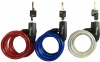 Master Lock ONE ONLY Keyed 1.8m x 8mm Steel Cable Bicycle Lock Random Colours Photo