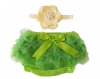 Baby Frilly Bow Diaper Cover and Headband SetCR414 Photo
