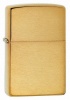 Zippo Lighter - Brush Finish Brass - ZP204B Photo