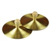 Cymbal with wooden handle Photo
