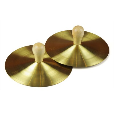 Photo of Cymbal with wooden handle