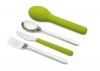 Joseph Joseph - Go-Eat Compact Stainless Steel Cutlery Set - Green Photo