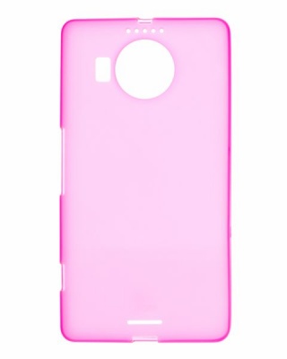 Photo of Microsoft Raz Tech Rubber Gel Case for Lumia 950 XL - Pink Cellphone
