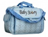Fino Waterproof Built in Changing Station Nappy Bag Blue Photo