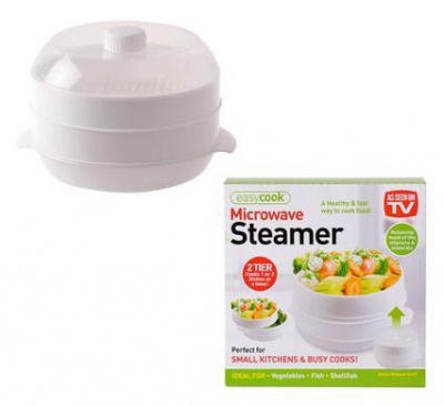 Photo of Easycook - Microwave Steamer - 2 Tier