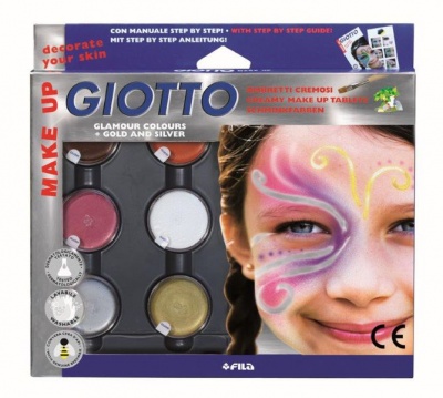 Photo of Giotto Make Up Creamy Make Up Glamour Colours Tablets Set