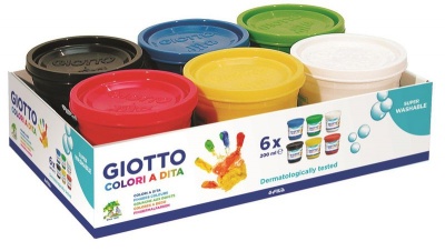 Photo of Giotto Finger Paints - 6x 200ml Box