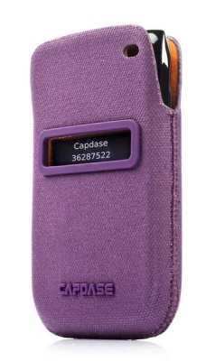 Photo of Blackberry Capdase Xpose - Soft Jacket for 9380 - Black Cellphone