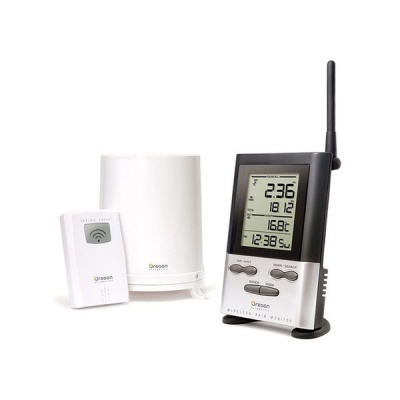 Photo of Oregon Scientific RGR126N Wireless Rain Gauge with 9 Day Memory & Outdoor Thermometer