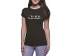 OTC Shop I Will Not Ladies T-Shirt - Black Photo