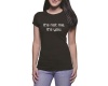 OTC Shop It's Not Me Ladies T-Shirt - Black Photo
