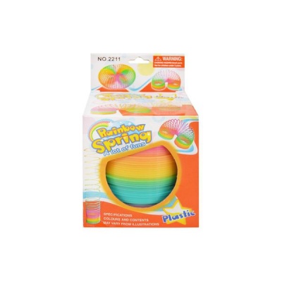 Large Plastic Rainbow Slinky