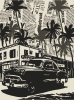 Rugs Original Essenza Decora Car Palm Retro Photo