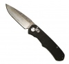 Enlan - Bat-Hawk Damascus G10 U-Lock Tin - Black Photo